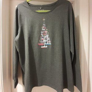 Talbots Plus Size 1x Long Sleeve Tshirt